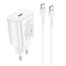HOCO PD25W charger set with Type-C to Type-C cable (N22) – Bild 1