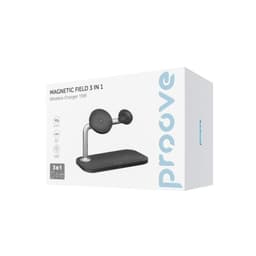 Proove - Magnetic Field 3 In 1 Wireless Charger, Schwarz – Bild 5