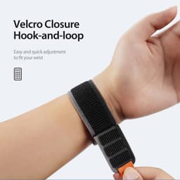 Apple Watch - DUX YJ Version Strap - 42mm/44mm/45mm/46mm(10.Gen)/49mm Schwarz-Grau – Bild 8