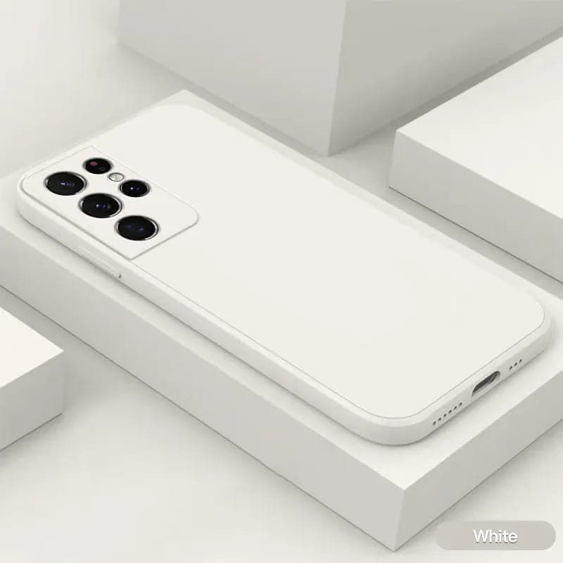 Samsung Galaxy S21 FE 5G - Custodia in silicone bianco