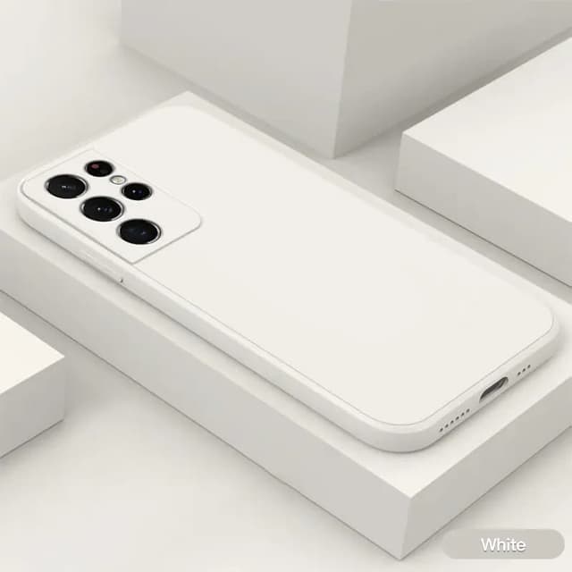 Samsung Galaxy S21 FE 5G - Silicone Case White