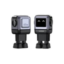 Ugreen - Uno RG a 3 porte 2x USB-C 1x USB-A Robot 65W, nero – Bild 4