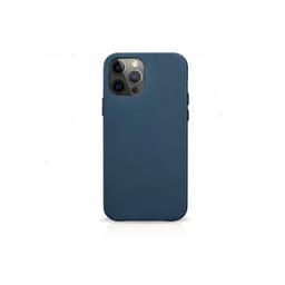 iPhone 12 Mini - iCarer - Étui en cuir turquoise (RIX1205-BU) – Bild 2