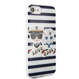 iPhone 7/8/SE2020/SE2022 - Karl Lagerfeld Captain Cat Backcase KLHCP7KSS, rayé – Bild 2