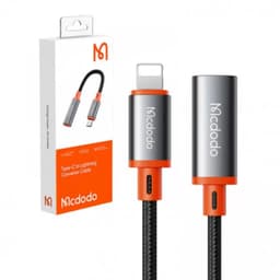 McDodo - Da USB-C a Lightning, ricarica e sincronizzazione dati, 11 cm, nero – Bild 1