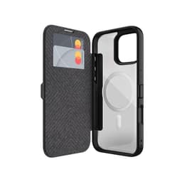 iPhone 16 - Raptic Urban Folio - Custodia flip per esterni con funzione Magsafe, nera – Bild 8