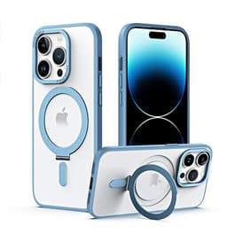 iPhone 14 - Étui à support Magsafe bleu bébé – Bild 1