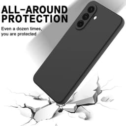 Samsung Galaxy S26 - Silicone protective case, black – Bild 5