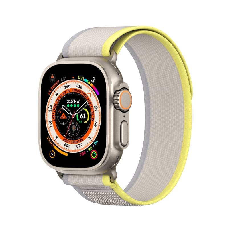 Apple Watch - DUX YJ Version Strap - 42mm/44mm/45mm/46mm(10.Gen)/49mm Gelb-Beige