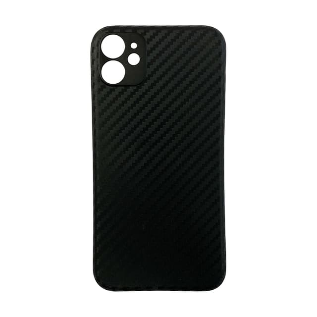 Galaxy A13 5G - Étui robuste en TPU avec aspect carbone, noir