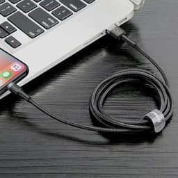 Cavo di ricarica Baseus da Lightning a USB-A - Cavo Cafule 300 cm, nero – Bild 3