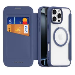 iPhone 15 Pro Max - Dux Ducis Skin X Pro Series étui avec MagSafe, bleu – Bild 1