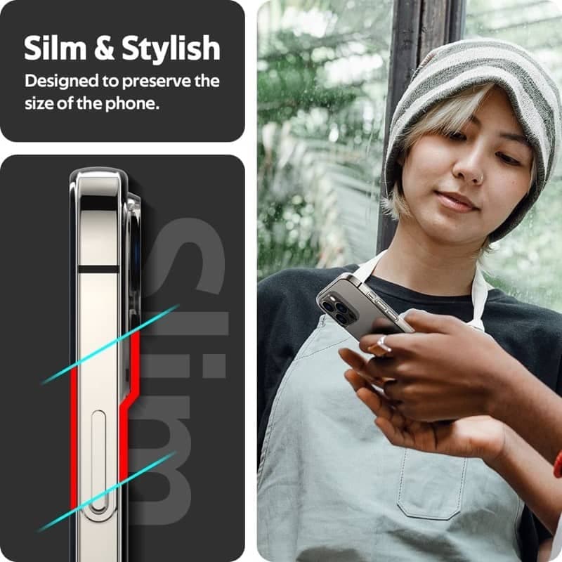 iPhone 14 - X-Level Antislip Hülle Transparent - Dünn & Flexibel, 360° Schutz – 4