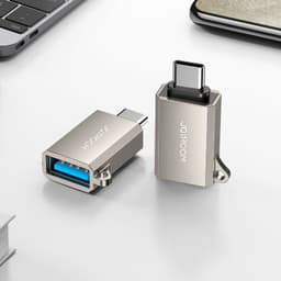 Joyroom - USB-C auf USB-A Adapter - Grau – Bild 7