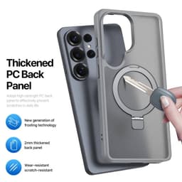 Samsung Galaxy S26 Ultra - Dux Ducis Yind Series avec Magsafe et fonction stand, Gris – Bild 7