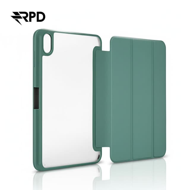 RPD - iPad Pro 13" (M4, 2024) SBL, custodia intelligente trifold, verde scuro