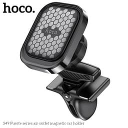 Hoco S49 Fuerte series air outlet magnetic car holder, schwarz – Bild 1
