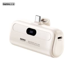 REMAX RPP-632 Capsule Series 2A Type-C Notfall Powerbank 5000mAh, Weiss – Bild 1