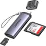 Ugreen - USB-C card reader TF/SD (CM184 / 50704), gray/black