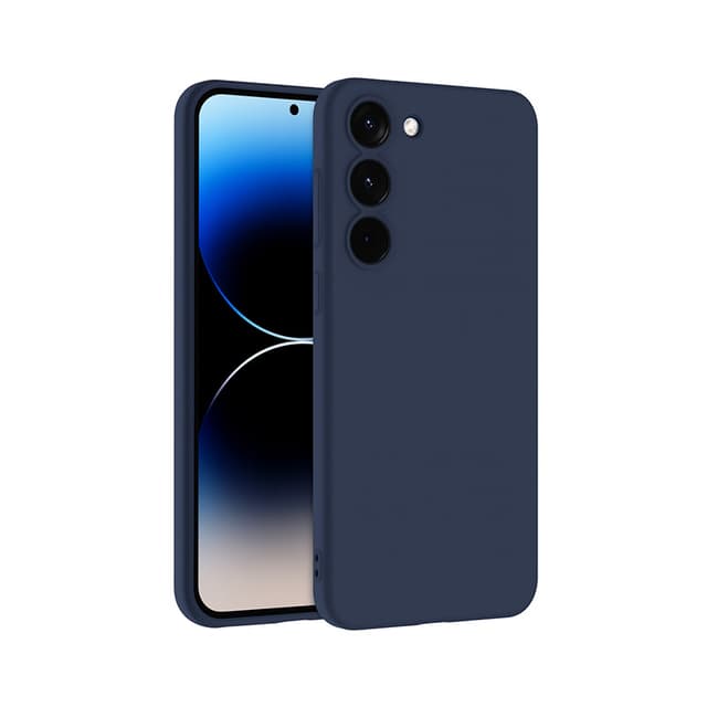 Samsung Galaxy S23 Plus - X-Level Silicone Thin Case, dark blue
