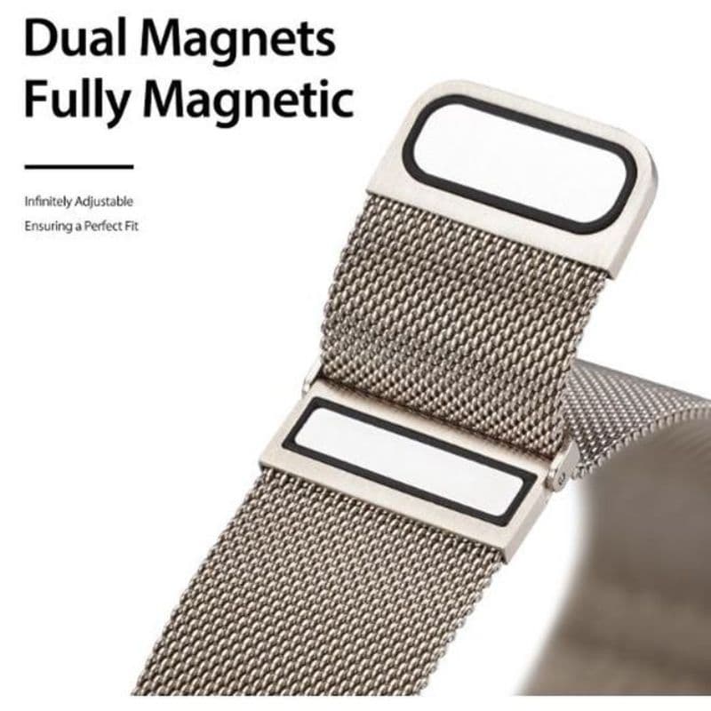 Galaxy Watch - DUX Milanese Strap (22mm) Starlight – 2