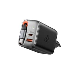 McDodo - Caricabatterie FreeGo 67W GaN con cavo retrattile, nero – Bild 1