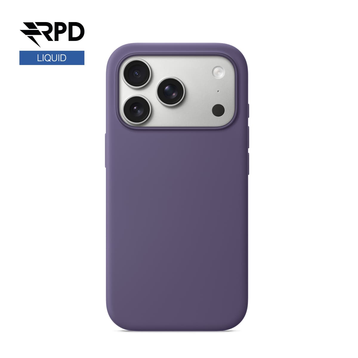 iPhone 17 Pro - Silicone Case Lila, liquid (Magsafe-Version)