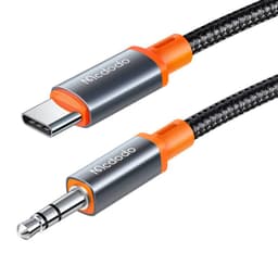 Mcdodo Cavo audio digitale da USB-C a AUX da 3,5 mm, nero – Bild 2
