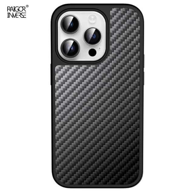 Apple iPhone 16 Pro Max - Raigor Scott Series Case Black Carbon