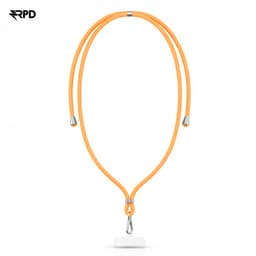 Chaîne pour téléphone portable RPD Universal Nylon Necklace - Carte d'insertion robuste - pour tous les smartphones, Orange – Bild 1