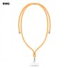 Chaîne pour téléphone portable RPD Universal Nylon Necklace - Carte d'insertion robuste - pour tous les smartphones, Orange