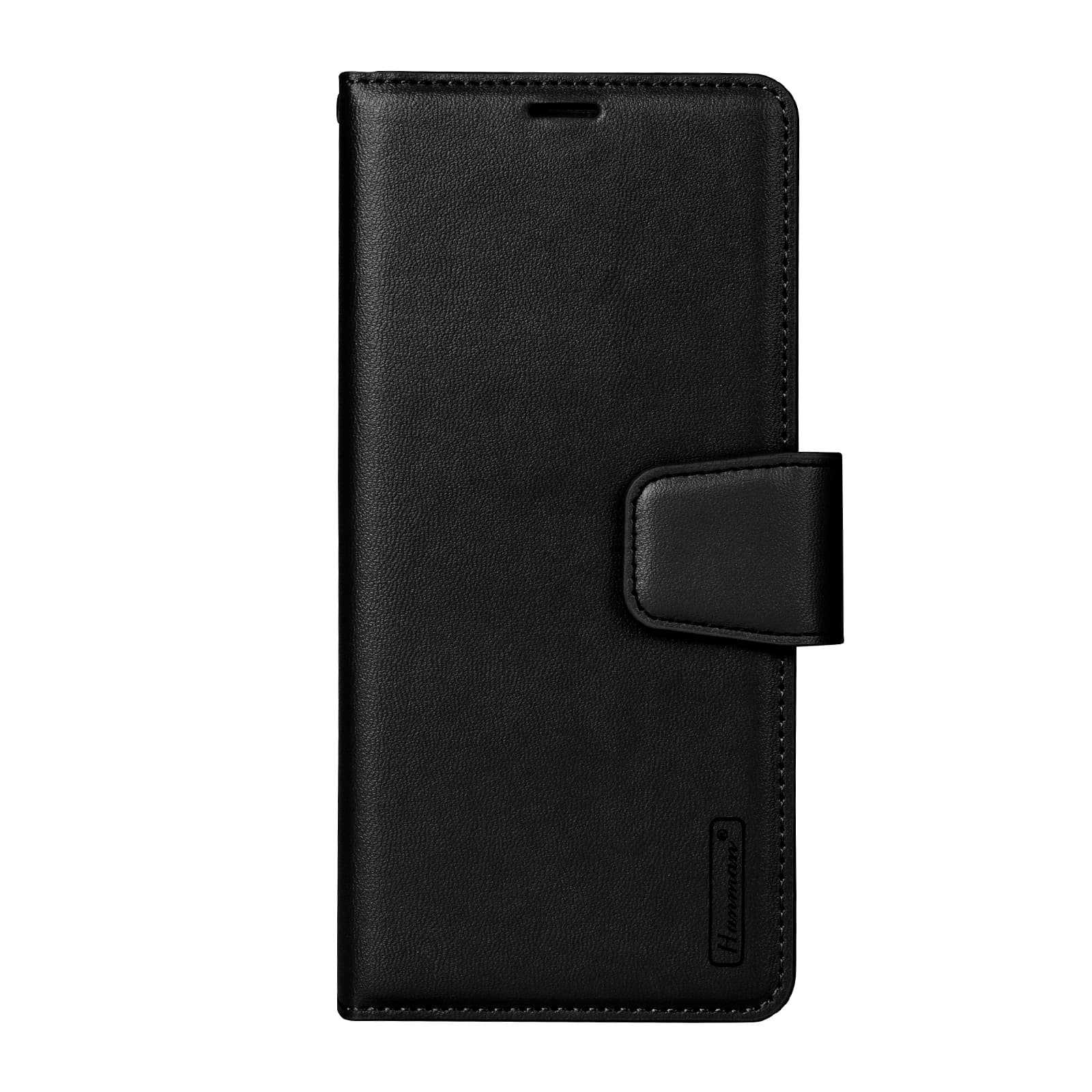 Samsung Galaxy Z Fold 7 - Hanman Mill Flip Case mit 3 Kartenfächern, schwarz