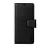 Samsung Galaxy Z Fold 7 - Custodia flip Hanman Mill con 3 scomparti per carte di credito, nero