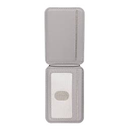 iPhone 12/13/14/15/16 Series . Dux Ducis Magnetic Leather Wallet Stand with MagSafe, Grau – Bild 5