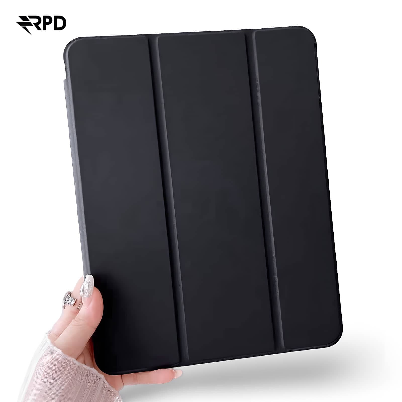 RPD - iPad 10.2” (7./8./9. Gen) / iPad Air 3 (2019) SBL, Tri-Fold Smart Case, Schwarz