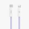ROCK Rainbow Series C TO L 27W Fast Charging Data Cable 2M Blue