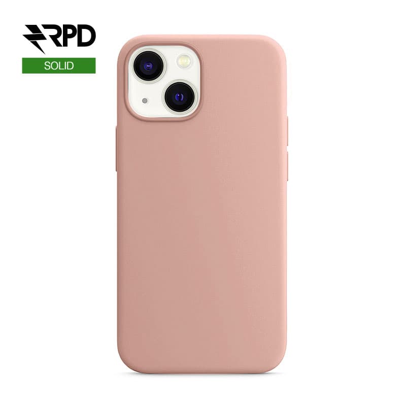 iPhone 13 - Solid Silicone Case, pink sand