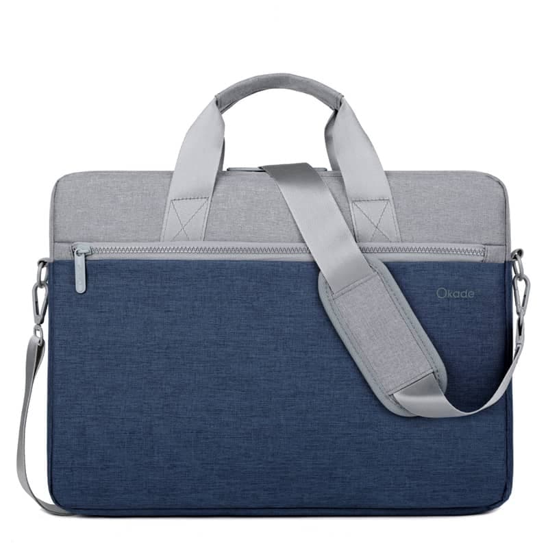 Okade - MacBook / laptop bag, 13.3-14 inch, T66, navy blue