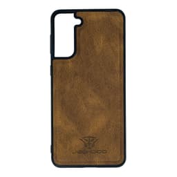 Apple iPhone 13 Pro Max Jeehood étui en cuir marron – Bild 1