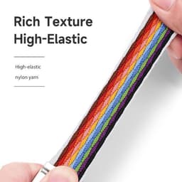 Galaxy Watch - DUX Mixture II Strap (20mm) Rainbow – Bild 4