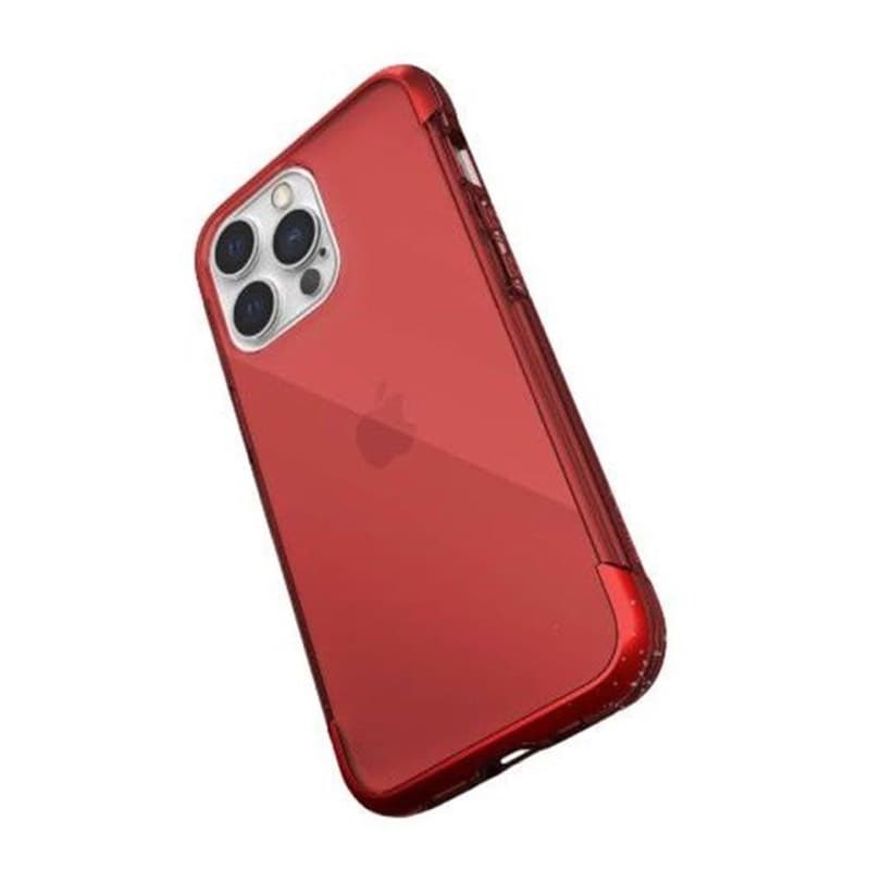 iPhone 13 Pro - Custodia trasparente Raptic/X-Doria Defence Air Rosso – 3