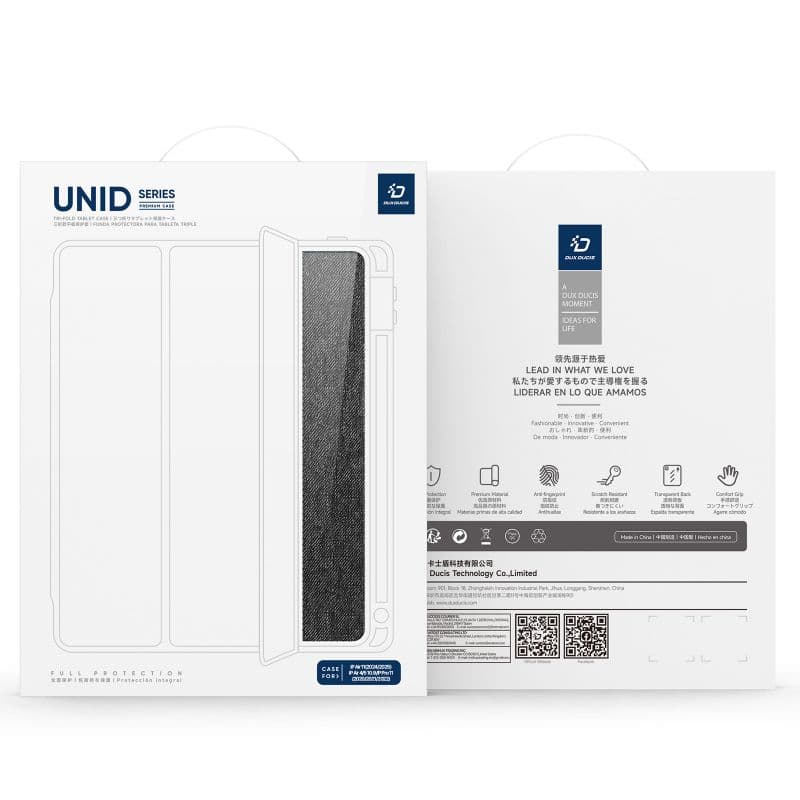 iPad Pro 13 (2024) - Dux Ducis Unid Series, aufstellbares Flip-Etui, schwarz – 4