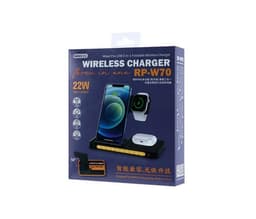 REMAX - RP-W70 Wireless Charger, Schwarz – Bild 2
