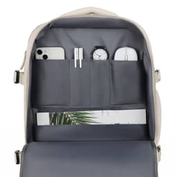 Okade - S2304 Zaino per notebook - USB, idrorepellente, per viaggi di lavoro, fino a 17,3 pollici, rosa – Bild 8