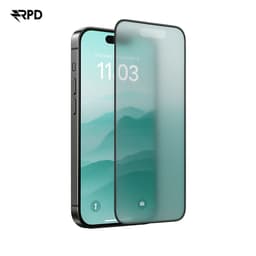 iPhone 13/13 Pro/14/16e - SilkTouch Premium Tempered Glass / Verre blindé - Mat – Bild 1