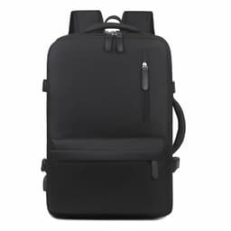 Okade - S2304 Notebook-Rucksack - USB, Wasserabweisend, Business und Reise, für 17.3 Zoll, Schwarz – Bild 1