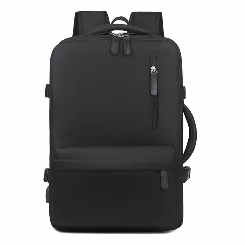 Okade - S2304 Notebook backpack - USB, water-repellent, business and travel, for 17.3 inch, black