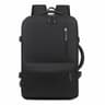 Okade - S2304 Notebook-Rucksack - USB, Wasserabweisend, Business und Reise, für 17.3 Zoll, Schwarz