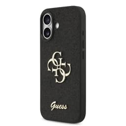 iPhone 17 - Étui métal Guess Logo, noir GUHCP17SHG4SGK – Bild 2