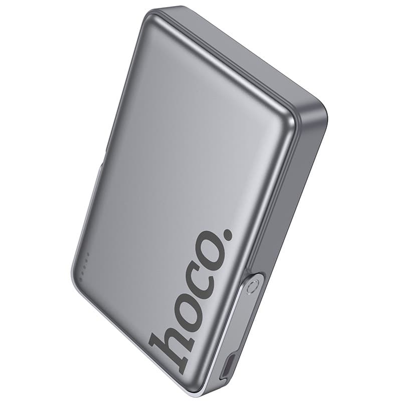 Hoco - Q36A Sunlight PD20W Powerbank magnetic suction + holder, 10000mAh, dark gray – 3
